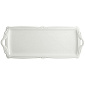 Блюдо сервировочное прямоугольное Rocaille Blanc 36х15 см