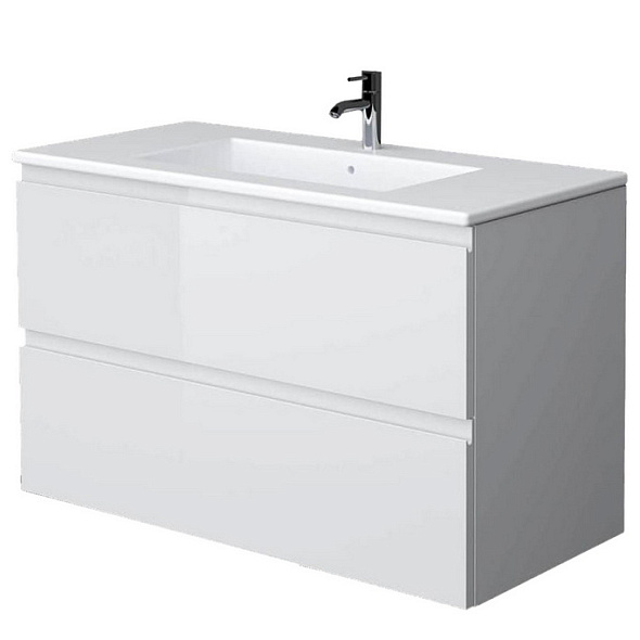 Тумба подвесная под раковину RAK Ceramics Joy JOYWH100PWH, белый