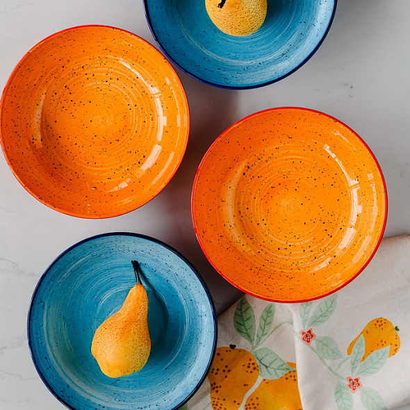 Салатник Portata Ritual 25 см, оранжевый
