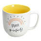 Кружка Color Block 440 мл, желтая
