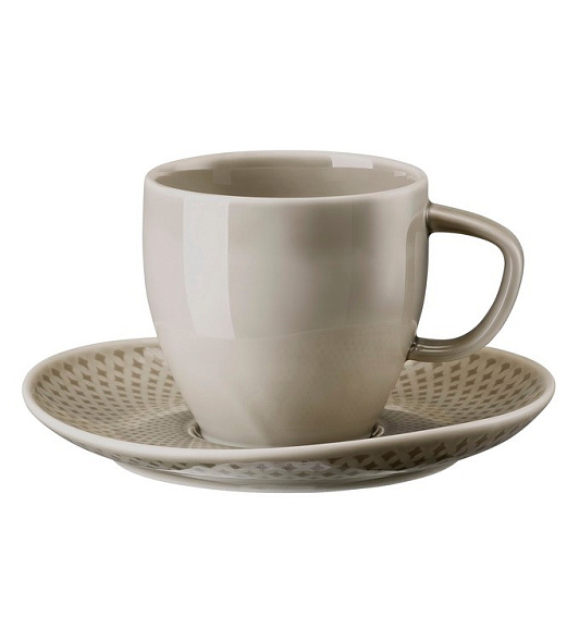 Блюдце универсальное Junto Pearl Grey 15 см
