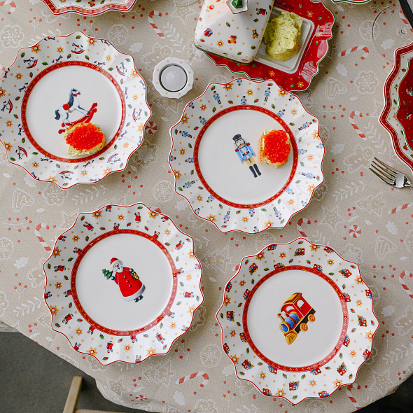 Набор тарелок салатных Toy's Delight  24 см, 4 шт