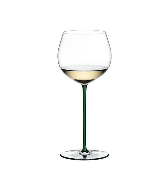 Бокал для вина Oaked Chardonnay Fatto a Mano 620 мл, зеленый