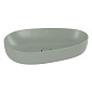 Раковина накладная Villeroy & Boch Antao 65х40, CeramicPlus, 4A7465R8, из TitanCeram, Morning Green