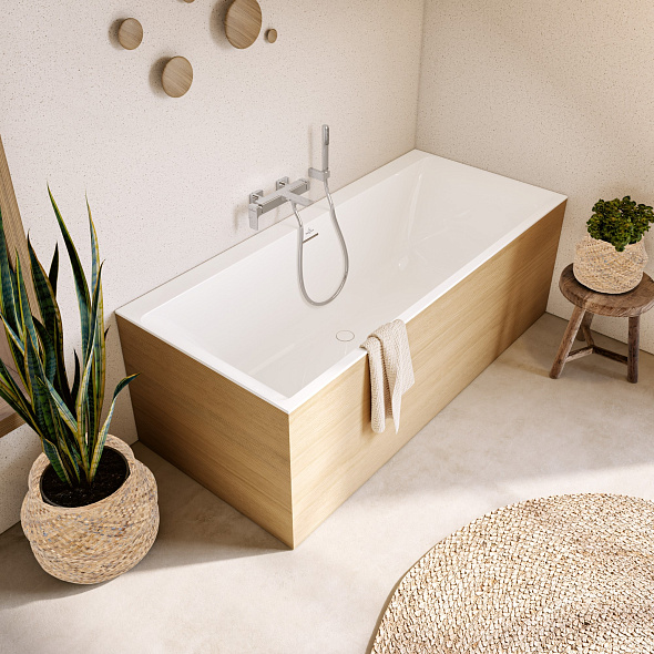Ванна квариловая Villeroy & Boch Subway 3.0 170х75 SilentFlow, UBQ170SBW2TDV-01, белая