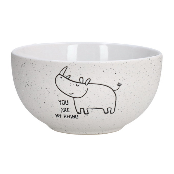 Салатник порционный You Are Mu Rhino (носорог) 13 см