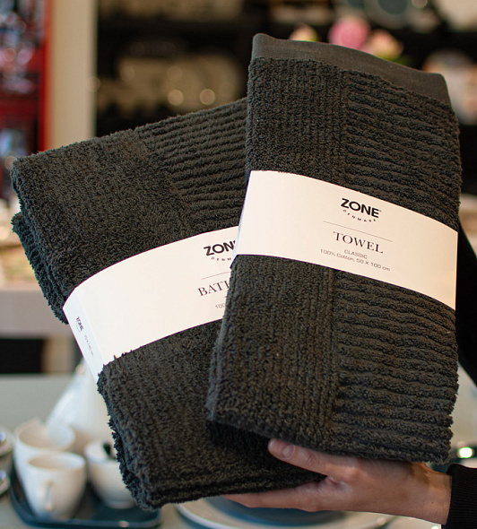 Полотенце махровое Towels Classic 50х100 см, цвет антрацит