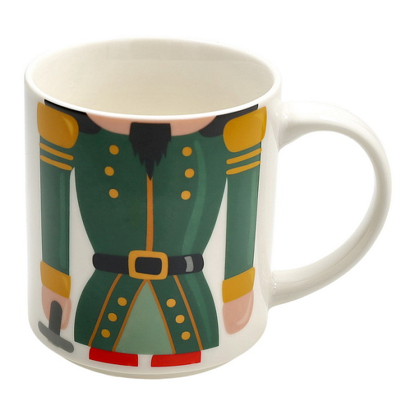 Набор кружек в подставке Toy Soldier 370 мл, 4 шт