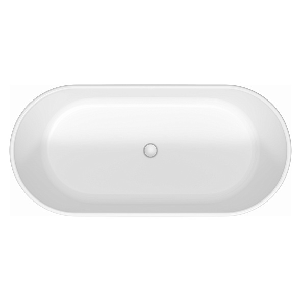 Ванна Duravit D-Neo 160x75, из DuroCast, без перелива