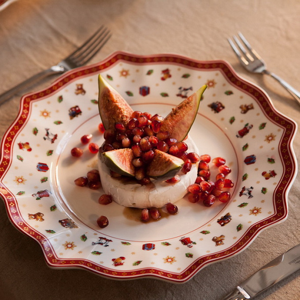 Тарелка столовая Toy’s Delight 28 см, белая