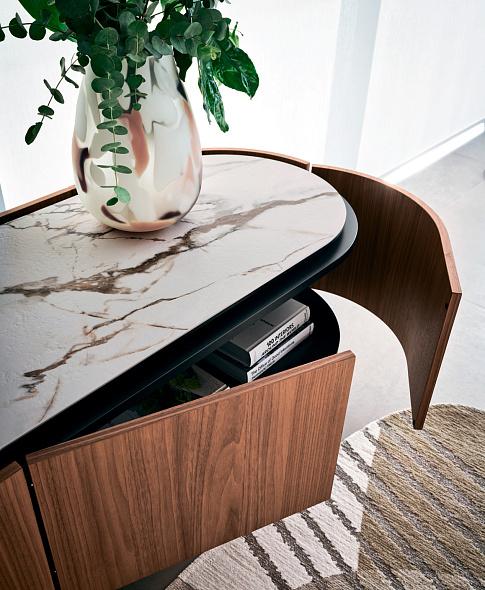 Комод Calligaris Lake, White Travertino