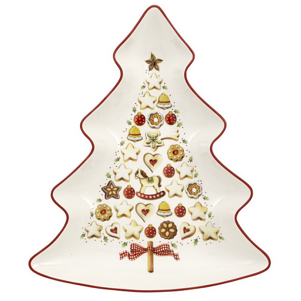Салатник "Новогодняя елка" Winter Bakery Delight 26,5 см