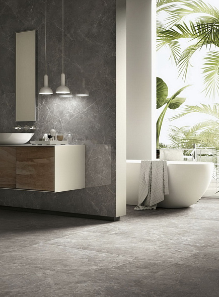 Плитка керамическая Panaria Ceramica Trilogy 35х100, Sky Smoke, 11 мм