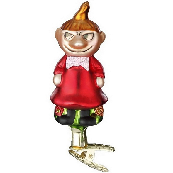Елочная игрушка на клипсе "Малышка Мю" 9,5 см