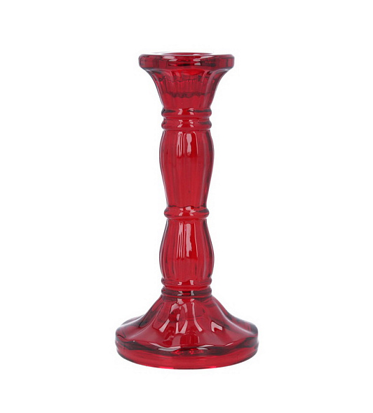 Подсвечник Imperial Palace 15 см, красный
