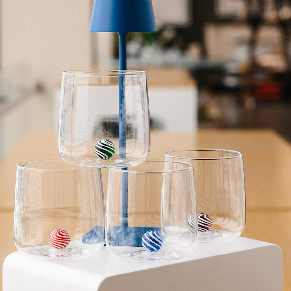 Стакан Bilia Candy 440 мл, красный