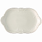 Блюдо сервировочное овальное Sanssouci Ivory Gold 38 см
