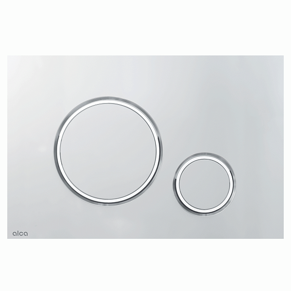 Панель смыва Alca Thin M772, хром