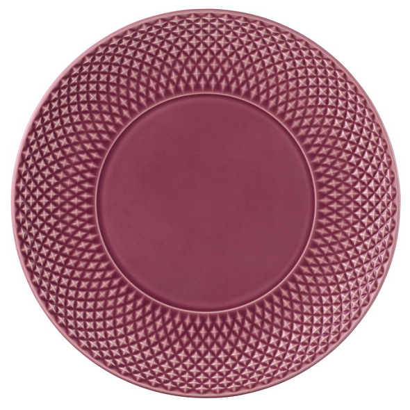 Тарелка столовая Bicos Pink 28 см