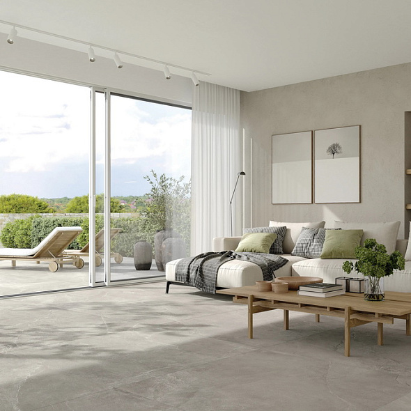 Керамогранит Imola Azuma Rock 120х278 N, Grey, 6,5 мм