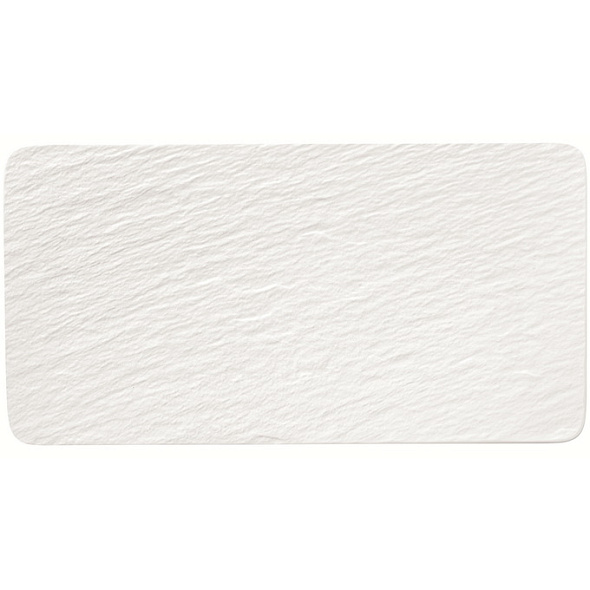 Блюдо прямоугольное Manufacture Rock Blanc 35х18 см