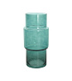 Ваза Glass Design Atmosphere 20 см, зеленая