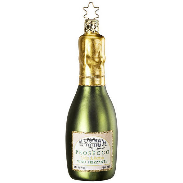 Елочная игрушка "Просекко" 12,5 см