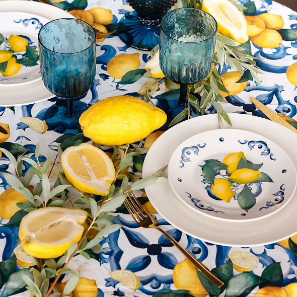 Скатерть прямоугольная Textile Citrus 140х300 см