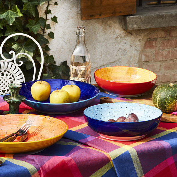 Салатник Portata Ritual 25 см, оранжевый