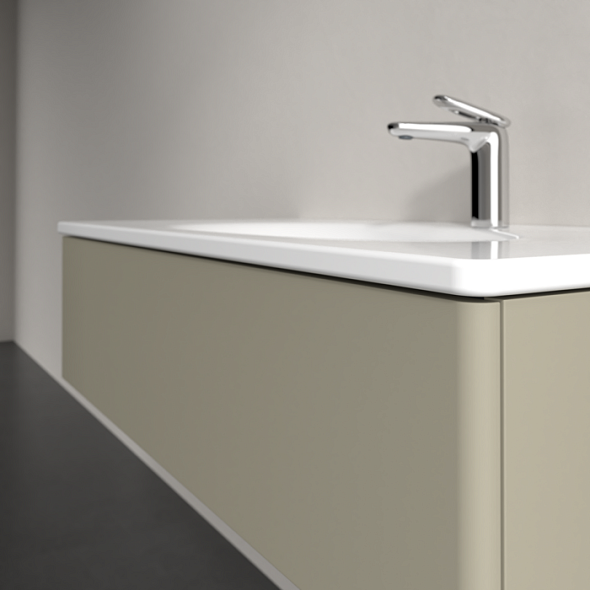 Тумба с раковиной Villeroy & Boch Antao 100х50, Stone Grey Matt Lacquer