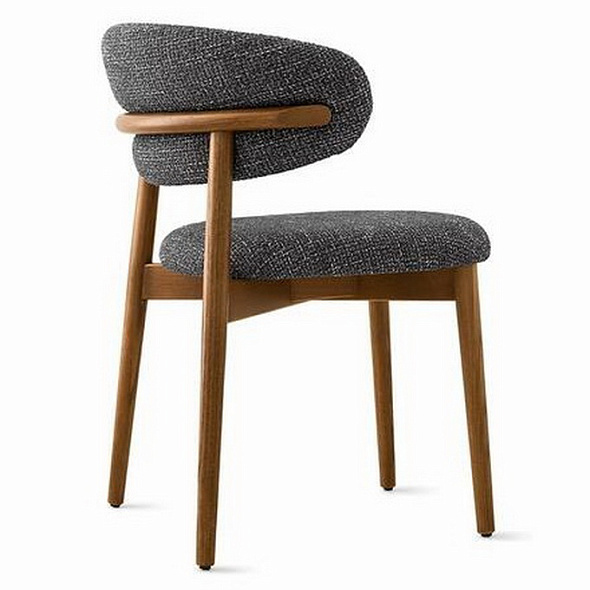 Стул Calligaris Oleandro CS2034, Bouclé Taupe
