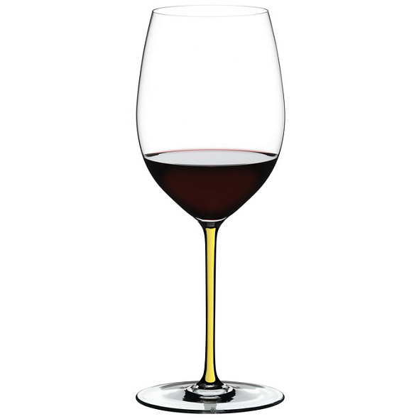 Бокал для вина Cabernet/Merlot Fatto a Mano 709 мл, желтый