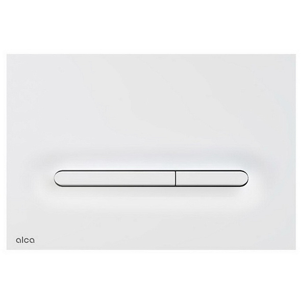 Панель смыва Alca Linka M1876, белый матовый