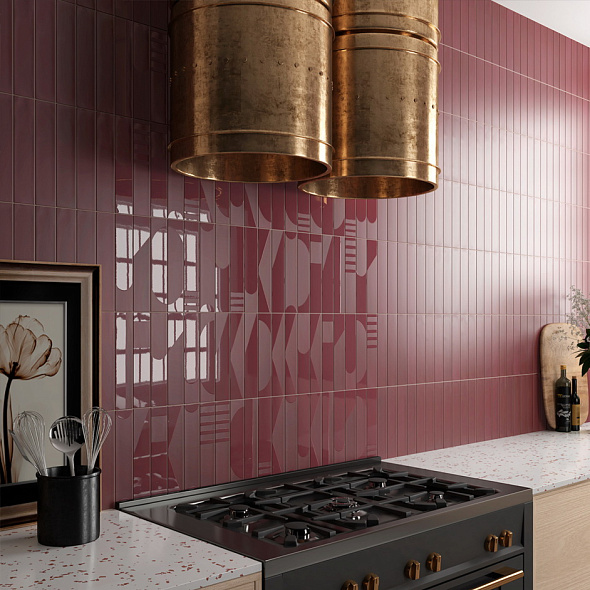 Керамогранит Equipe Wadi 6х30, Garnet, 8 мм
