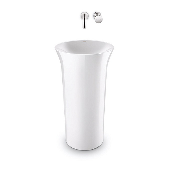 Раковина Duravit White Tulip 50х50, белая