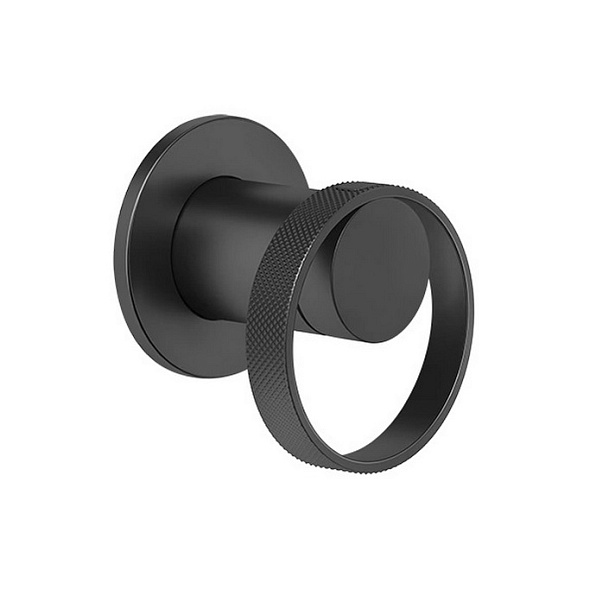 Внешняя часть Gessi Anello 63409.299 смесителя для душа, черный матовый