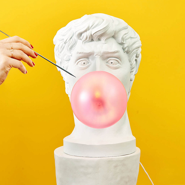Лампа настольная Seletti Balmoral Lightning "Удивление" 40,5 см