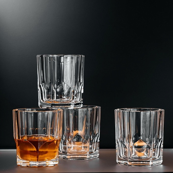 Набор бокалов для виски Aspen 324 мл, 4 шт
