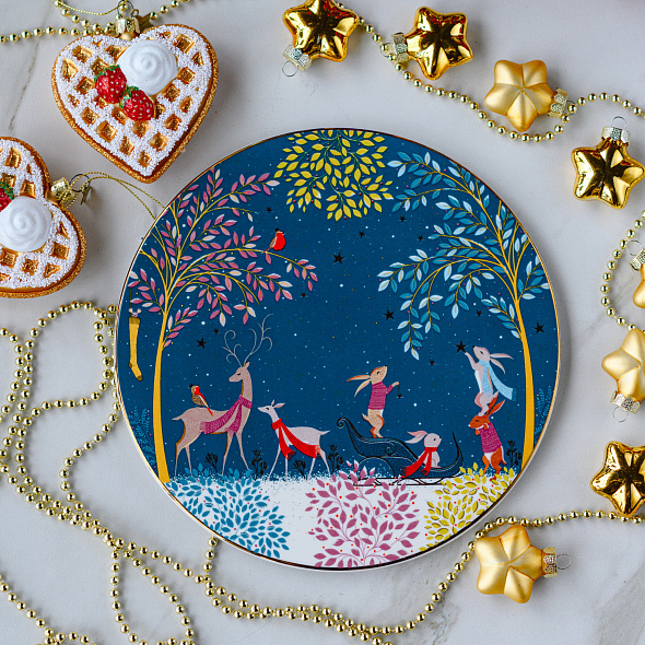 Блюдо сервировочное Woodland Tales 22,8 см