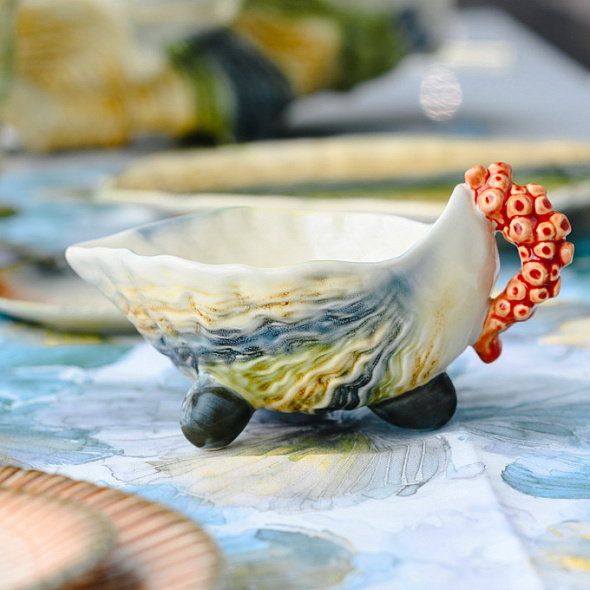 Соусник Oyster & Scallops 21,5х12,5 см