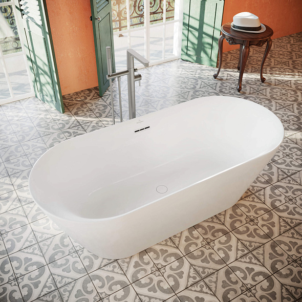 Ванна акриловая Villeroy&Boch Loop&Friends, 170x75, с переливом