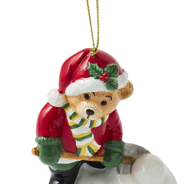 Елочная игрушка Spode Christmas Tree Ornaments "Медвежонок Тедди" 9 см