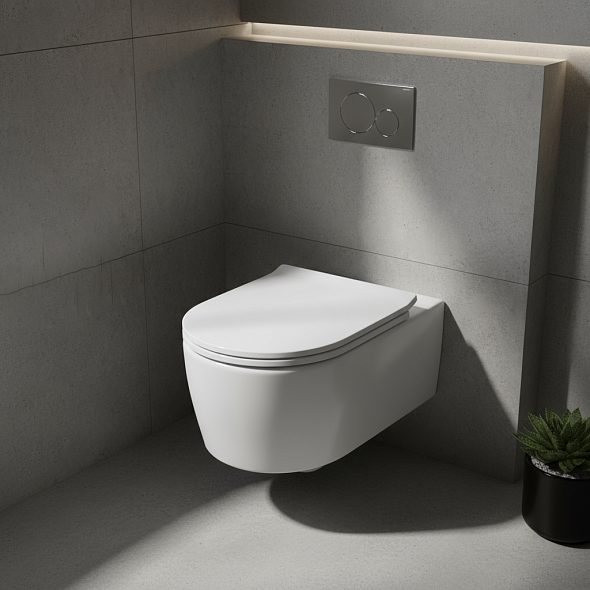 Унитаз Villeroy & Boch Soul 53х37, с сиденьем, белый