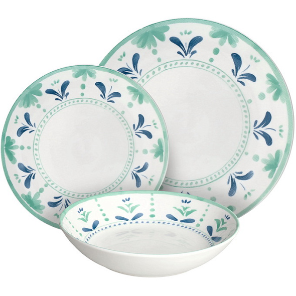 Набор посуды на 6 персон Madison Positano, 18 предметов