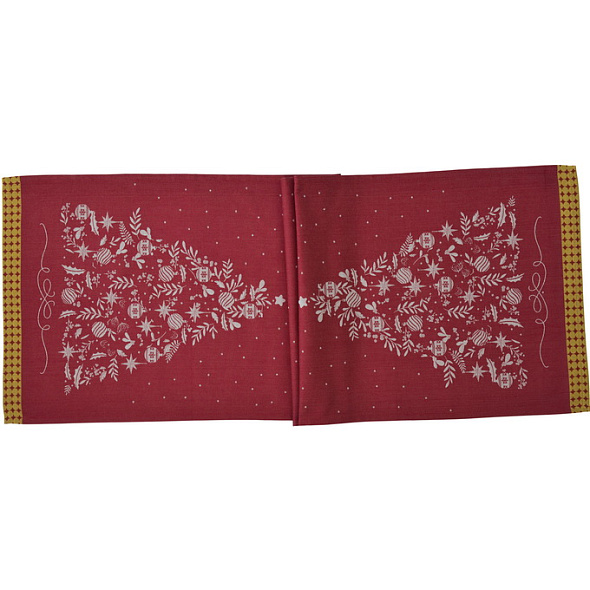 Скатерть-дорожка Chef Tree 47х150 см, красная