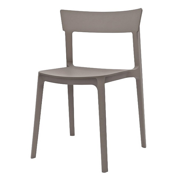 Стул Calligaris Skin, цвет matt taupe