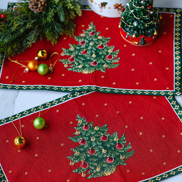 Салфетка под тарелку Toy’s Delight "Ель" 32x48 см