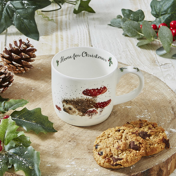 Кружка Home For Christmas Mug (ежик) 310 мл