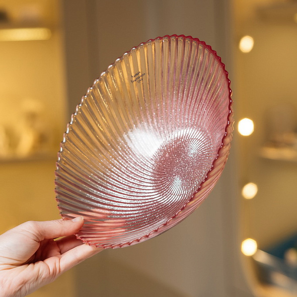 Салатник Galassia Pink Glitter 25 см