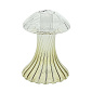 Подсвечник Glass Design Mushroom 15 см, желтый